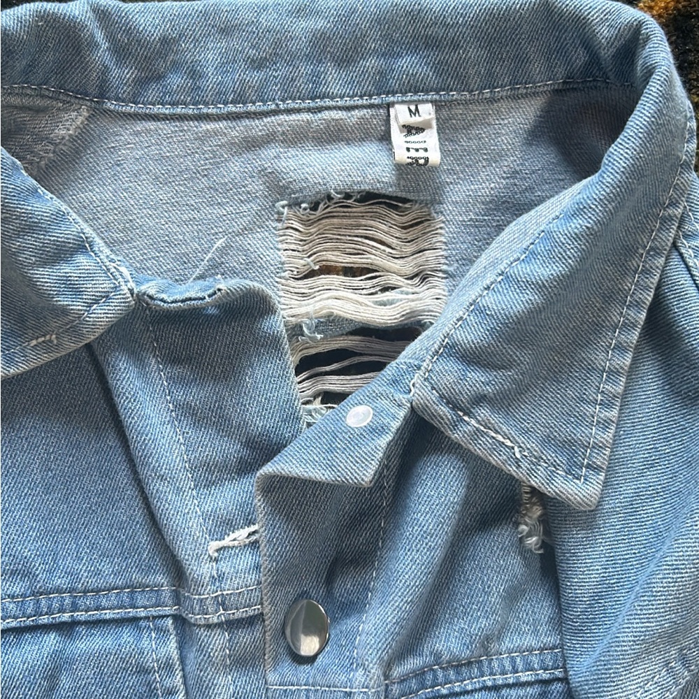 Denim Jacket - Blue - Picture 5 of 5